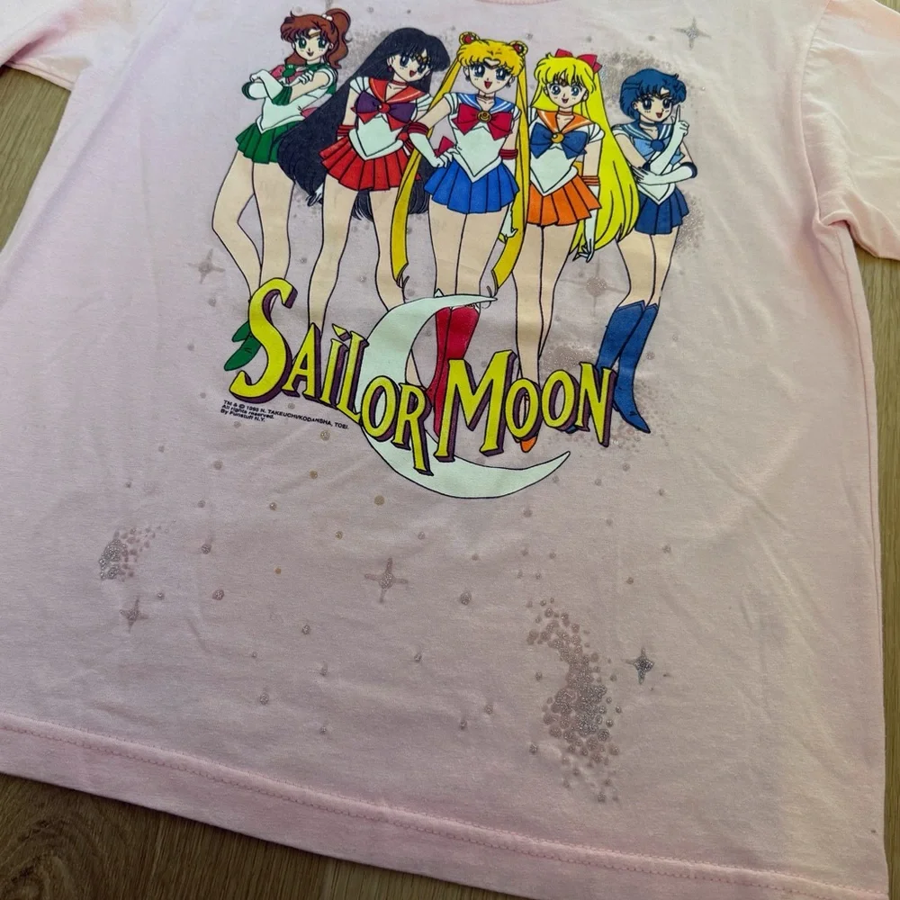 Vintage 90s Dead Stock 1995 Sailor Moon Anime Single Stitch Tshirt - Picture 4 of 10